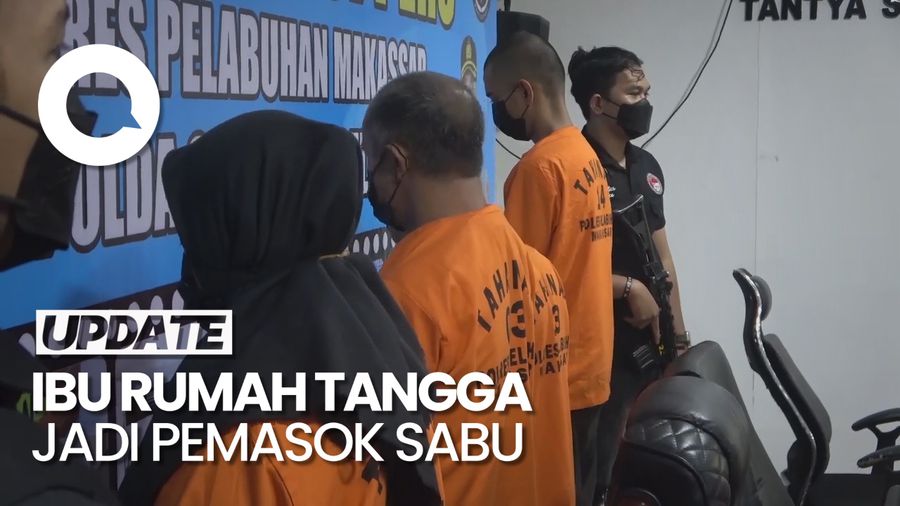 Aksi Ibu Rumah Tangga di Makassar Pesan Sabu 10 Kg ke Bandar Internasional