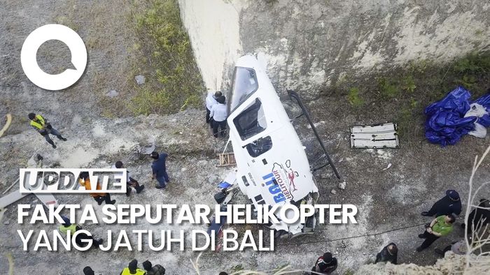 Profil Helikopter yang Jatuh di Bali: Buatan 2018, Harganya USD 1,7 Juta