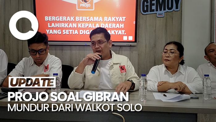 Projo Sebut Mundurnya Gibran dari Walkot Solo Untungkan Kader PDIP