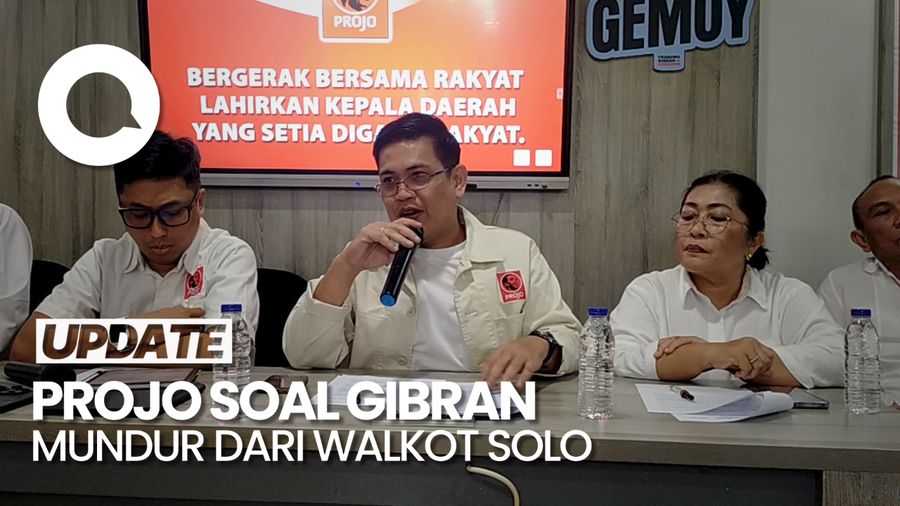 Projo Sebut Mundurnya Gibran dari Walkot Solo Untungkan Kader PDIP