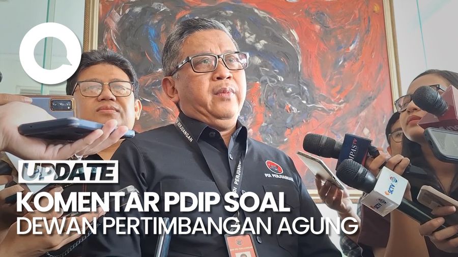 Rencana Wantimpres Diubah Jadi Dewan Pertimbangan Agung di Mata PDIP