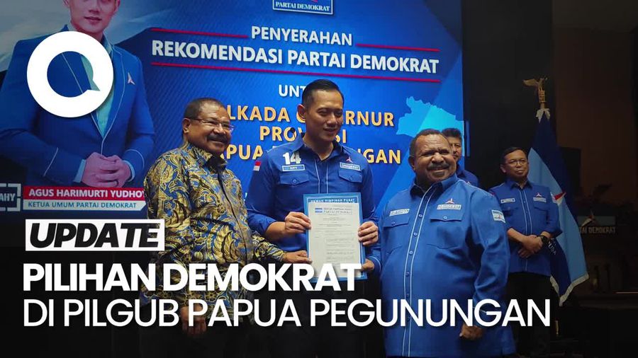 Demokrat Usung John Tabo-Ones Pahabol di Pilgub Papua Pegunungan