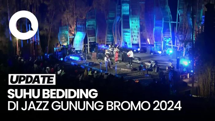 Jazz Gunung Bromo 2024 Day-1, Dansa Sambil Berselimut Suhu Dingin