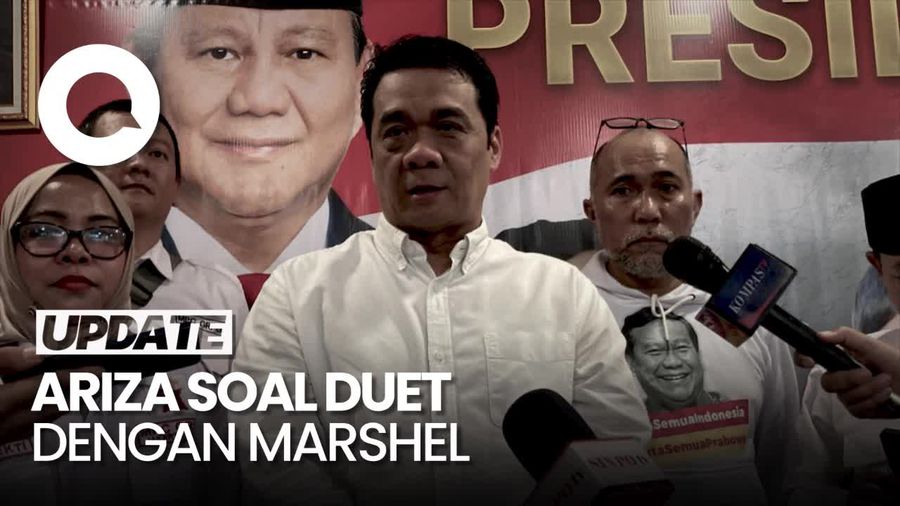 Ariza soal Duet dengan Marshel di Tangsel: Saya Patuh Perintah Partai