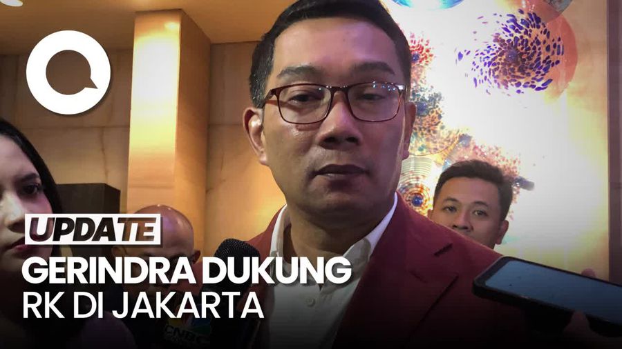 Gerindra Tegaskan Dukung Ridwan Kamil di Pilkada Jakarta