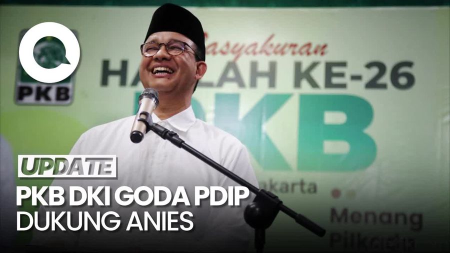 PKB DKI Goda PDIP untuk Dukung Anies: Mudah-mudahan Dapat Hidayah