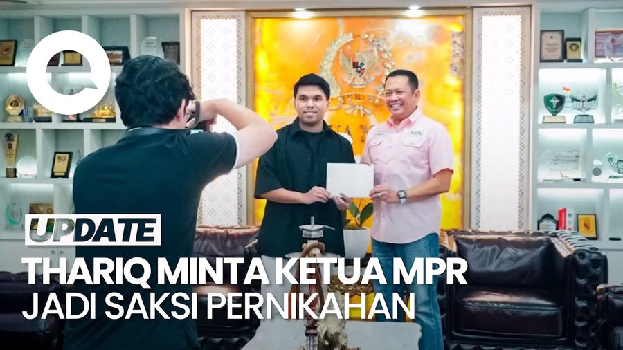 Bamsoet Diminta Jadi Saksi di Pernikahan Thariq-Aaliyah Massaid