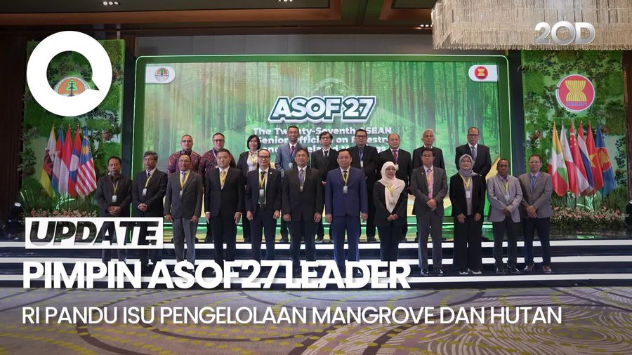 Indonesia Pimpin ASOF27: Komitmen Indonesia Terhadap Pengelolaan Mangrove dan Hutan