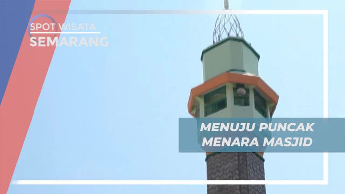 Menara Masjid Setinggi 99 Meter Melambangkan Asmaul Husna, Semarang