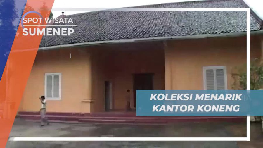 Melihat Aneka Koleksi Peninggalan Bersejarah di Kantor Koneng Sumenep
