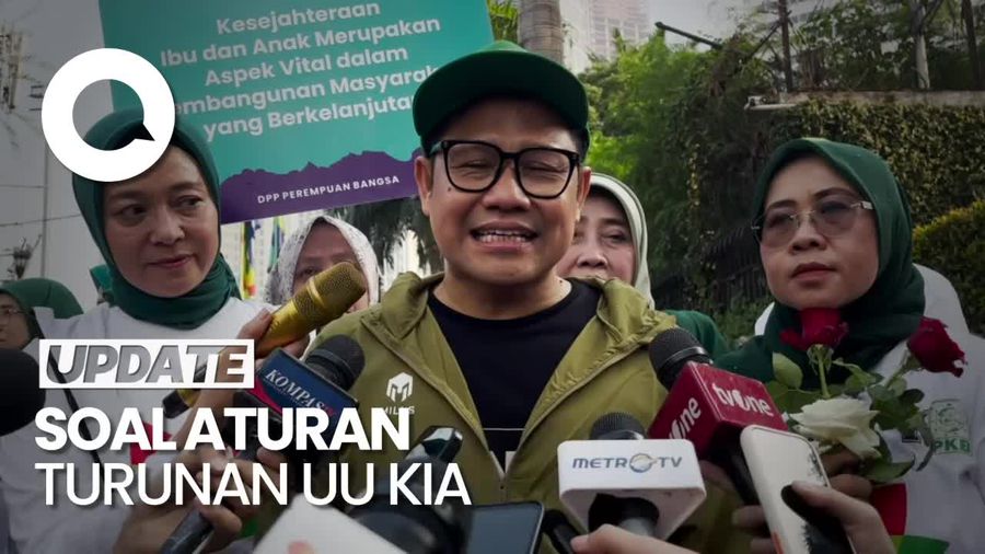 Cak Imin Desak Pemerintah Siapkan Aturan Turunan UU KIA
