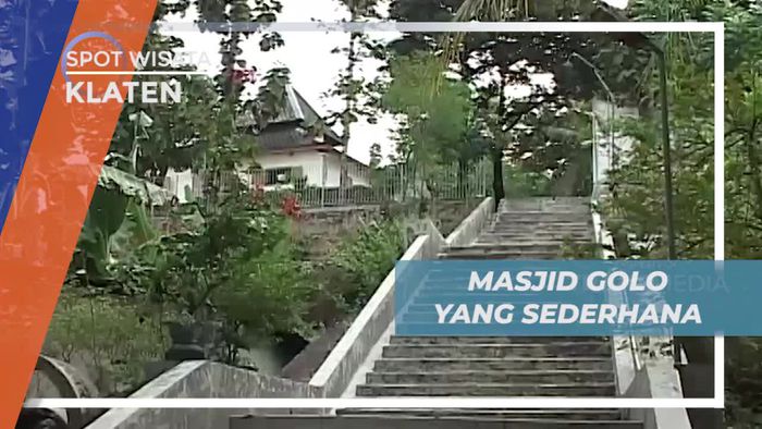 Golo, Masjid Dengan Bentuk Sederhana yang Terletak di Area Perbukitan, Klaten