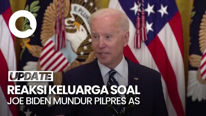 Bangganya Keluarga Atas Keputusan Joe Biden Mundur Pilpres AS