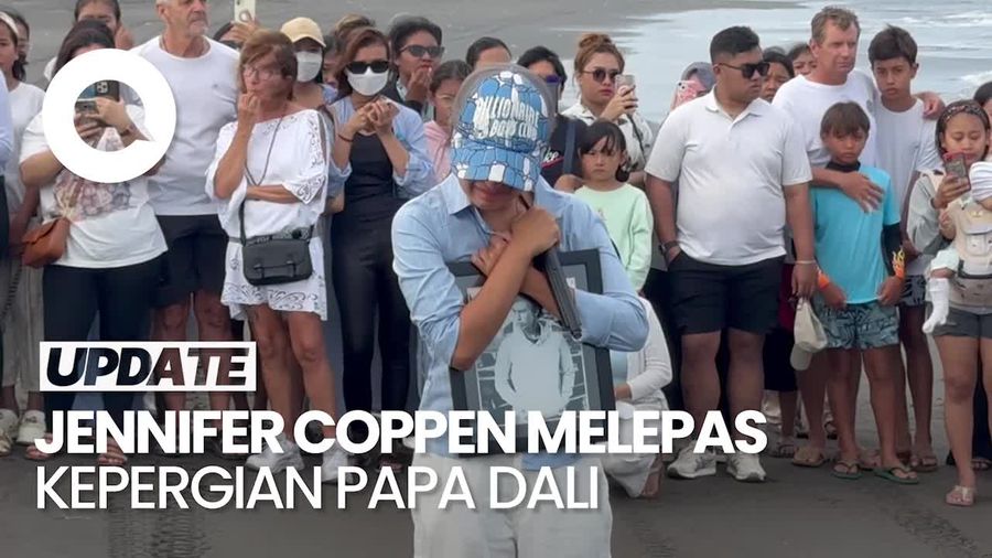 Melepas Kepergian Papa Dali di Pantai Bali