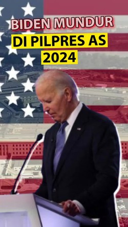 Pernyataan Lengkap Joe Biden Mundur dari Pilpres AS