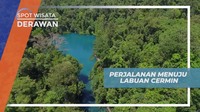 Menaiki Perahu Kecil Menuju Labuan Cermin Derawan