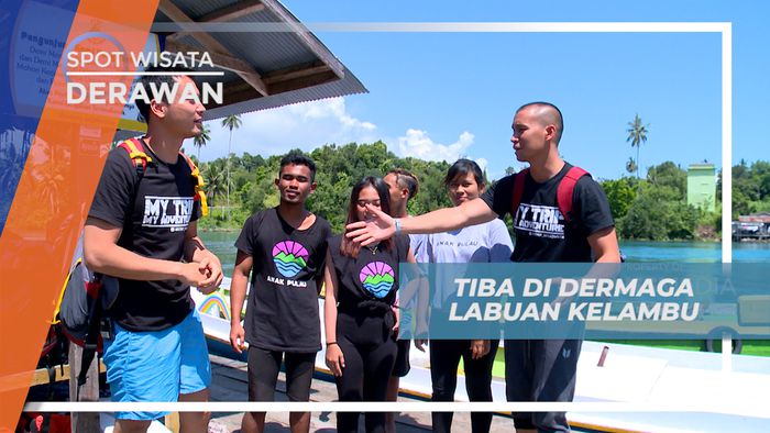 Berperahu Menuju Labuan Cermin Dari Dermaga Kelambu Derawan