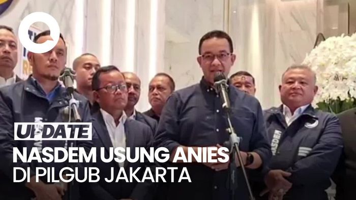 NasDem Resmi Usung Anies Baswedan Jadi Cagub Jakarta