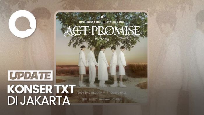 Siap-siap War Tiket Konser TXT di Jakarta
