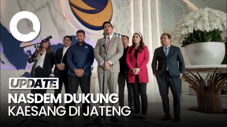 Surya Paloh Disebut Dukung Penuh Kaesang Jika Maju Pilgub Jateng