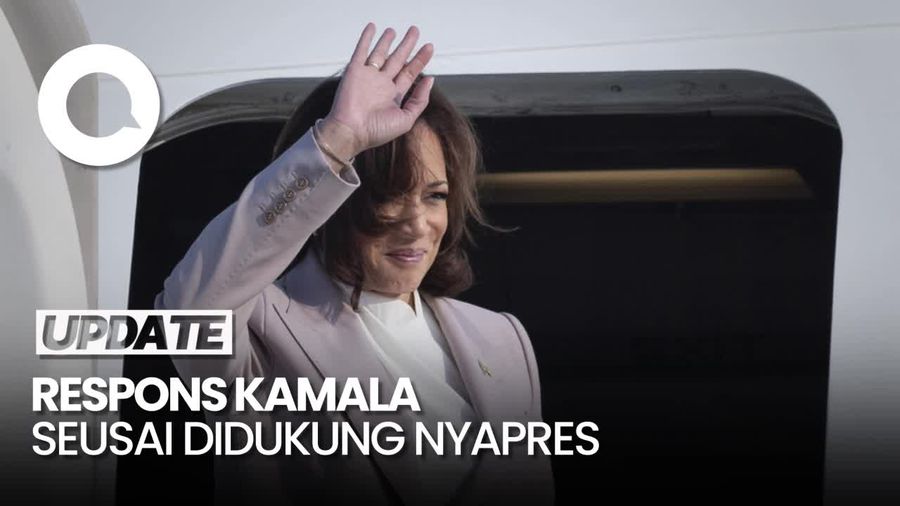 Didukung Joe Biden Nyapres, Kamala Harris: Suatu Kehormatan
