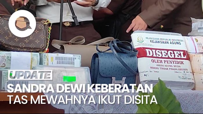 88 Tas Branded Milik Sandra Dewi Ikut Disita Penyidik