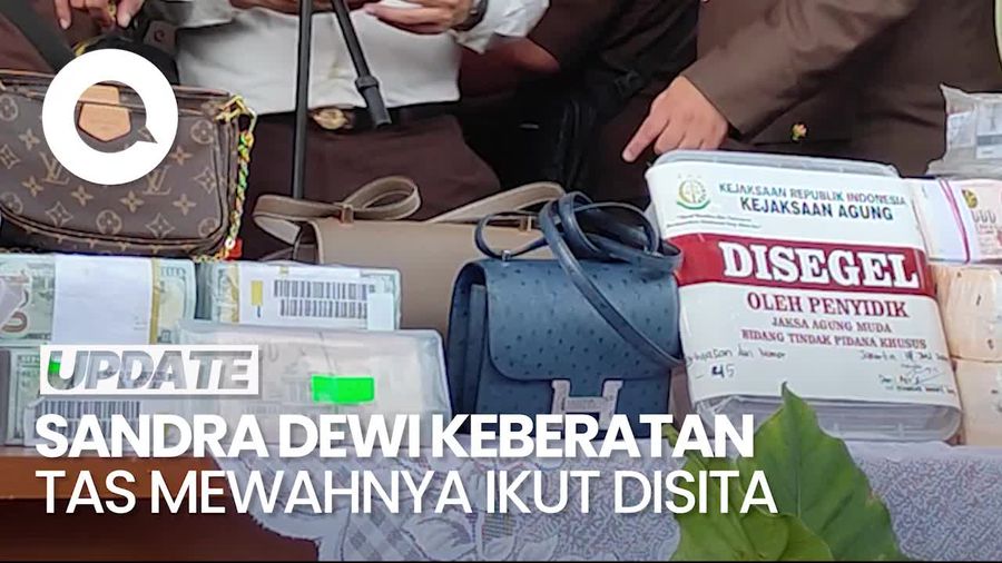 88 Tas Branded Milik Sandra Dewi Ikut Disita Penyidik