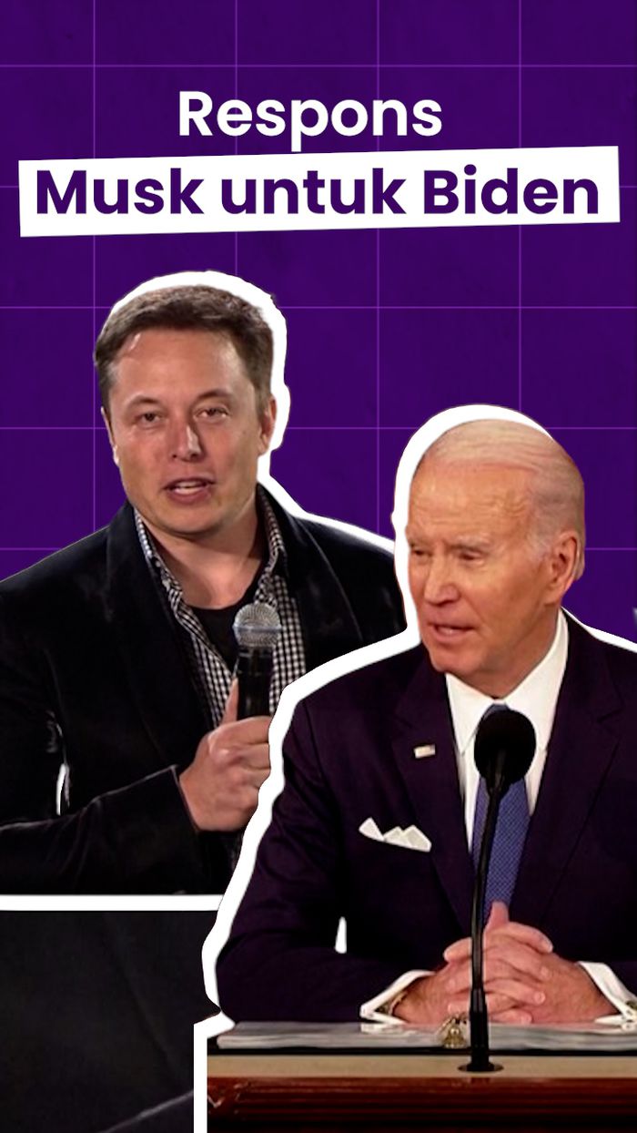 Elon Musk Respons Pemunduran Diri Joe Biden