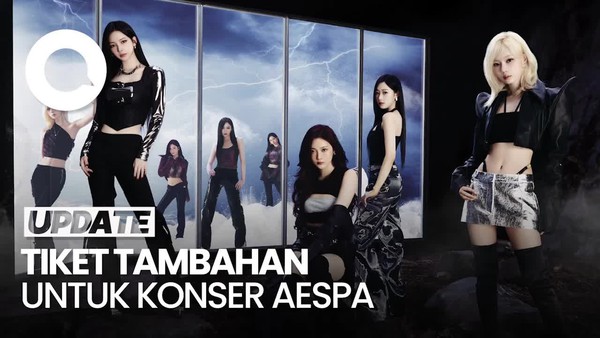 Ada Tiket Tambahan Terbatas untuk Konser aespa di Jakarta