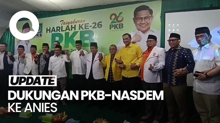 Anies Santai PKB-NasDem Belum Resmi Usung Dirinya Jadi Cagub Jakarta