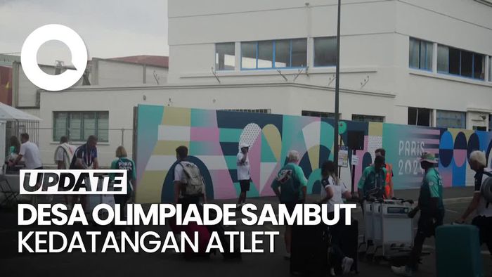 Suasana Terkini di Kampung Atlet Olimpiade Paris