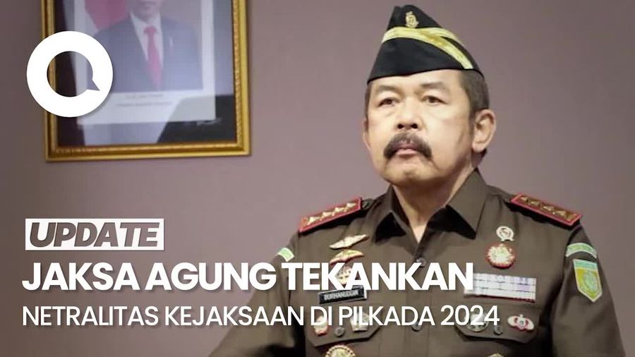  Jaksa Agung Minta Anak Buah Netral di Pilkada: Kalian Melenceng, Aku Tindak!