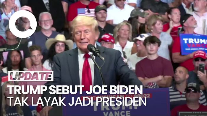 Respons Trump soal Biden Mundur dari Pilpres AS: Dia Tak Layak Jadi Presiden