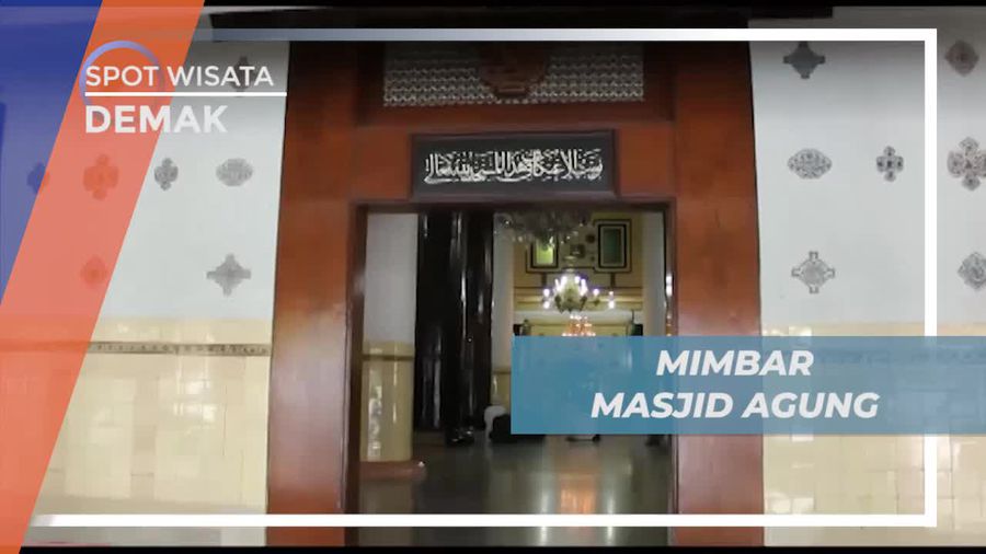 Singgasana Raja Majapahit yang Menjadi Mimbar di Masjid Agung Demak