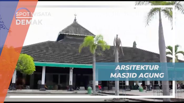 Megah dan Karismatik, Gambaran Arsitektur Masjid Agung Demak