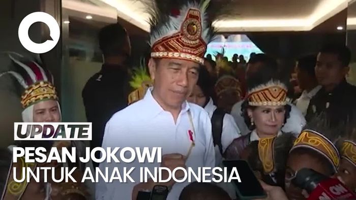 Pesan Jokowi di Hari Anak Nasional: Belajar, Belajar, Belajar!
