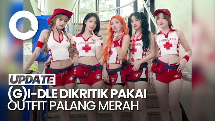 Cube Minta Maaf Seusai (G)I-DLE Pakai Outfit Palang Merah Tanpa Izin