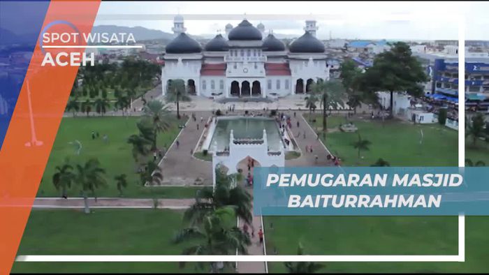 Renovasi Masjid Baiturrahman Aceh Agar Bisa Menampung Banyak Jamaah