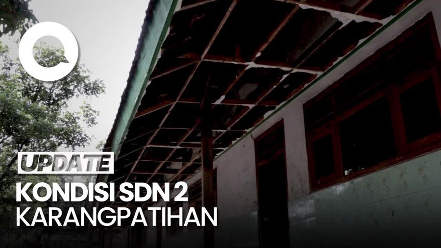 Miris, Penampakan SDN 2 Karangpatihan Sudah Reyot dan Mau Ambruk