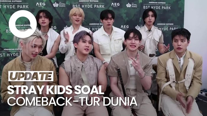 Jawaban Stray Kids soal Comeback, Tur Dunia, dan Ritual Jelang Manggung