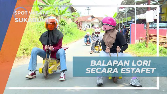 Tantangan Menyelesaikan Lori Race Estafet di Sukabumi