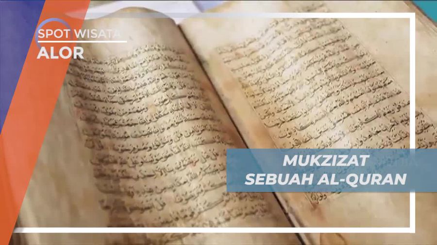 Alquran Berusia 500 tahun di Pulau Alor yang Selamat Dari Kebakaran