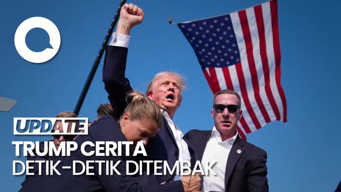 Cerita Trump Detik-detik Ditembak: Mereka Mengira Saya Sudah Berakhir