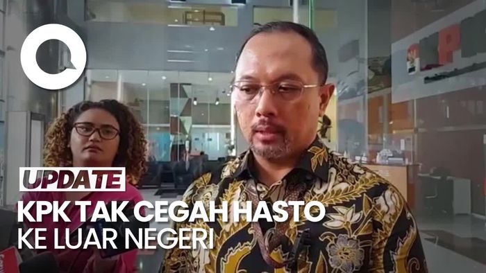 Hasto Tak Dicegah ke Luar Negeri, KPK Bilang Begini