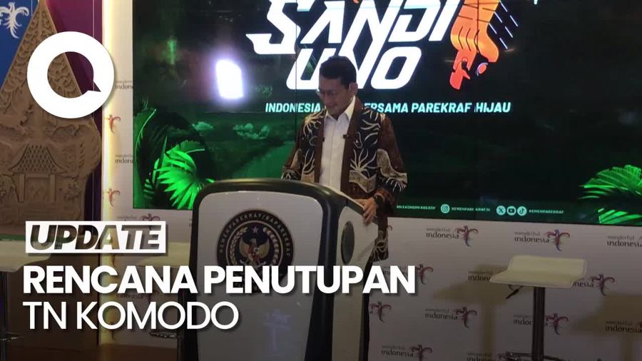 Kata Kemenparekraf soal Wacana TN Komodo Ditutup Sementara