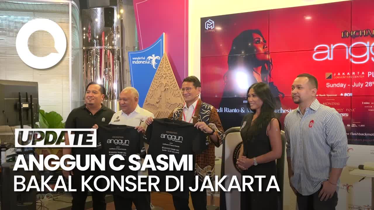 Bocoran Konser Tunggal Anggun C Sasmi Di Jakarta