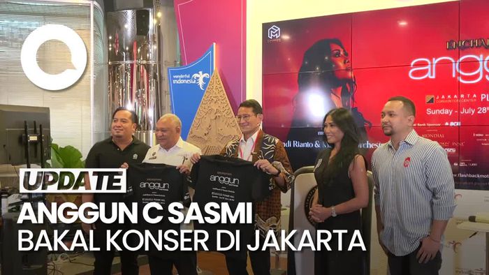 Bocoran Konser Tunggal Anggun C Sasmi di Jakarta
