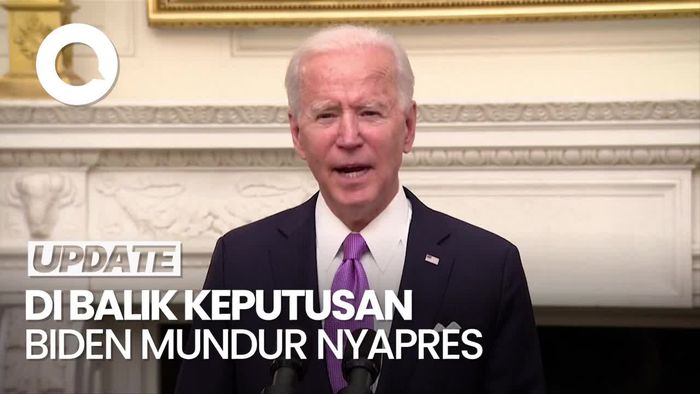 Biden Sempat Ditekan Partainya Sendiri Sebelum Mundur dari Pilpres AS
