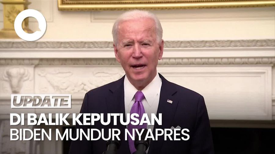 Biden Sempat Ditekan Partainya Sendiri Sebelum Mundur dari Pilpres AS