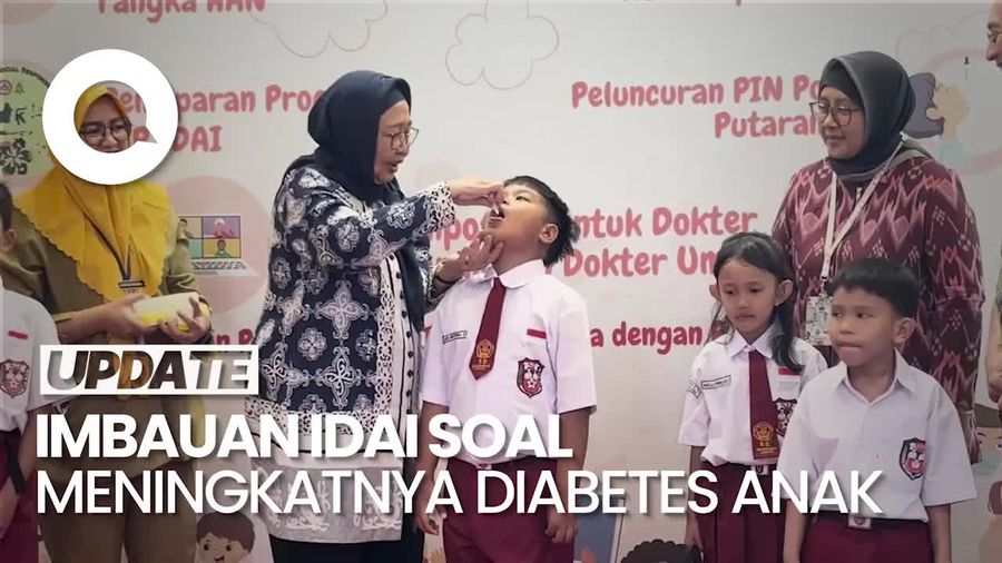 Angka Diabetes Anak Meningkat, IDAI Minta Batasi Konsumsi Susu Kemasan
